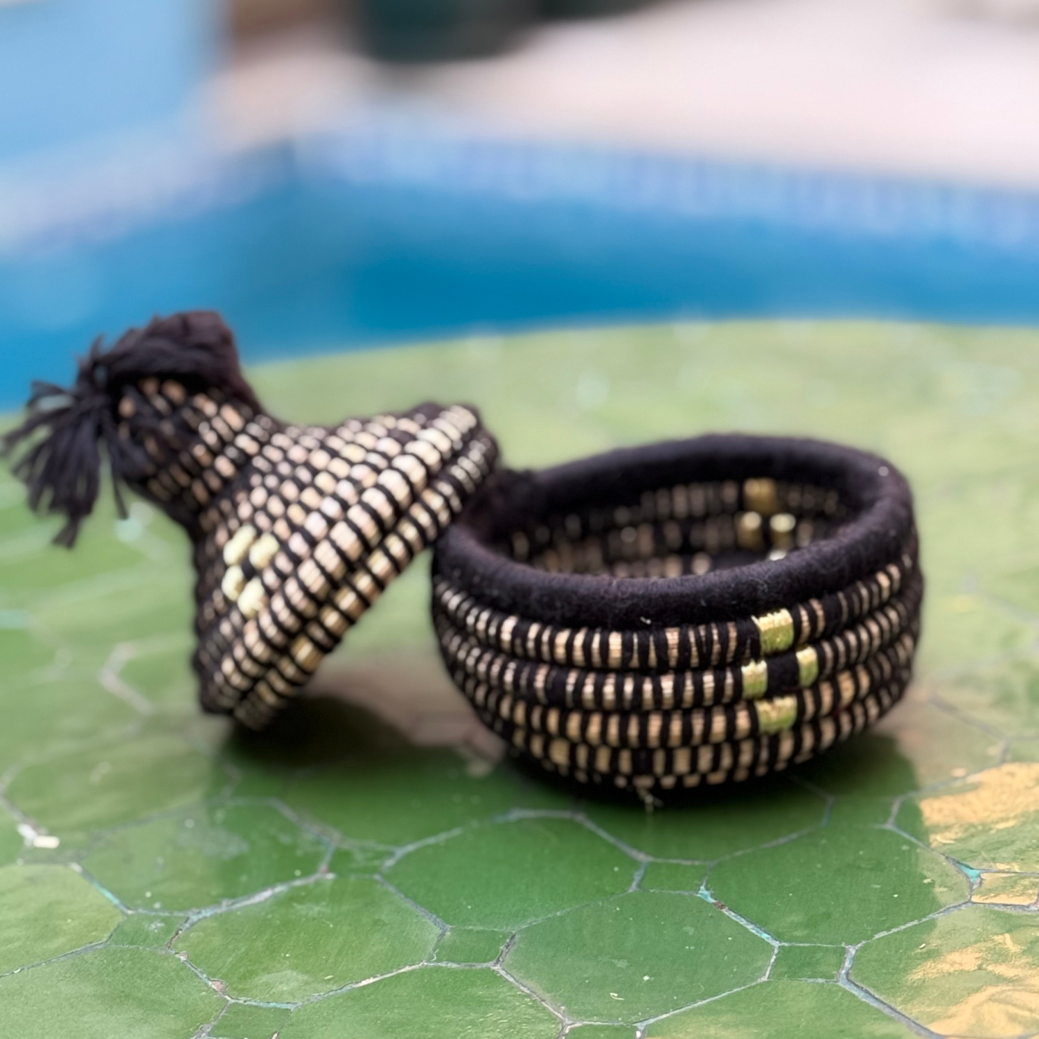 Boîte berbère noir