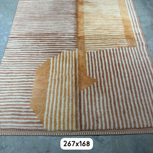 Tapis berbère Mrirt terracotta - M211