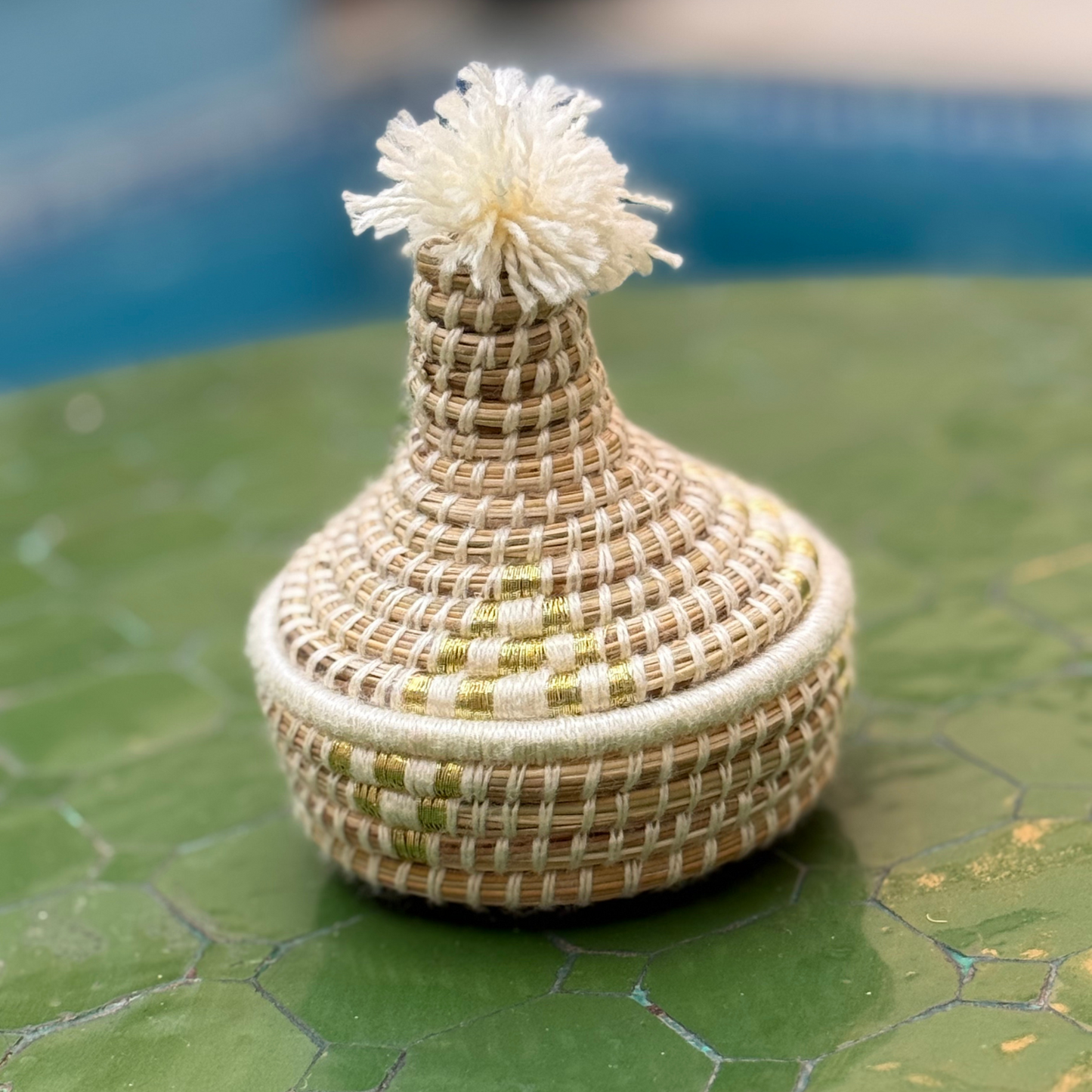 Boîte rangement blanche