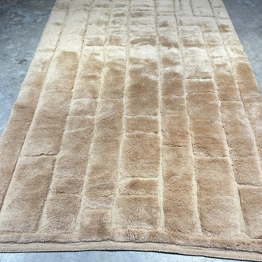 Tapis berbère Mrirt tabac - M214