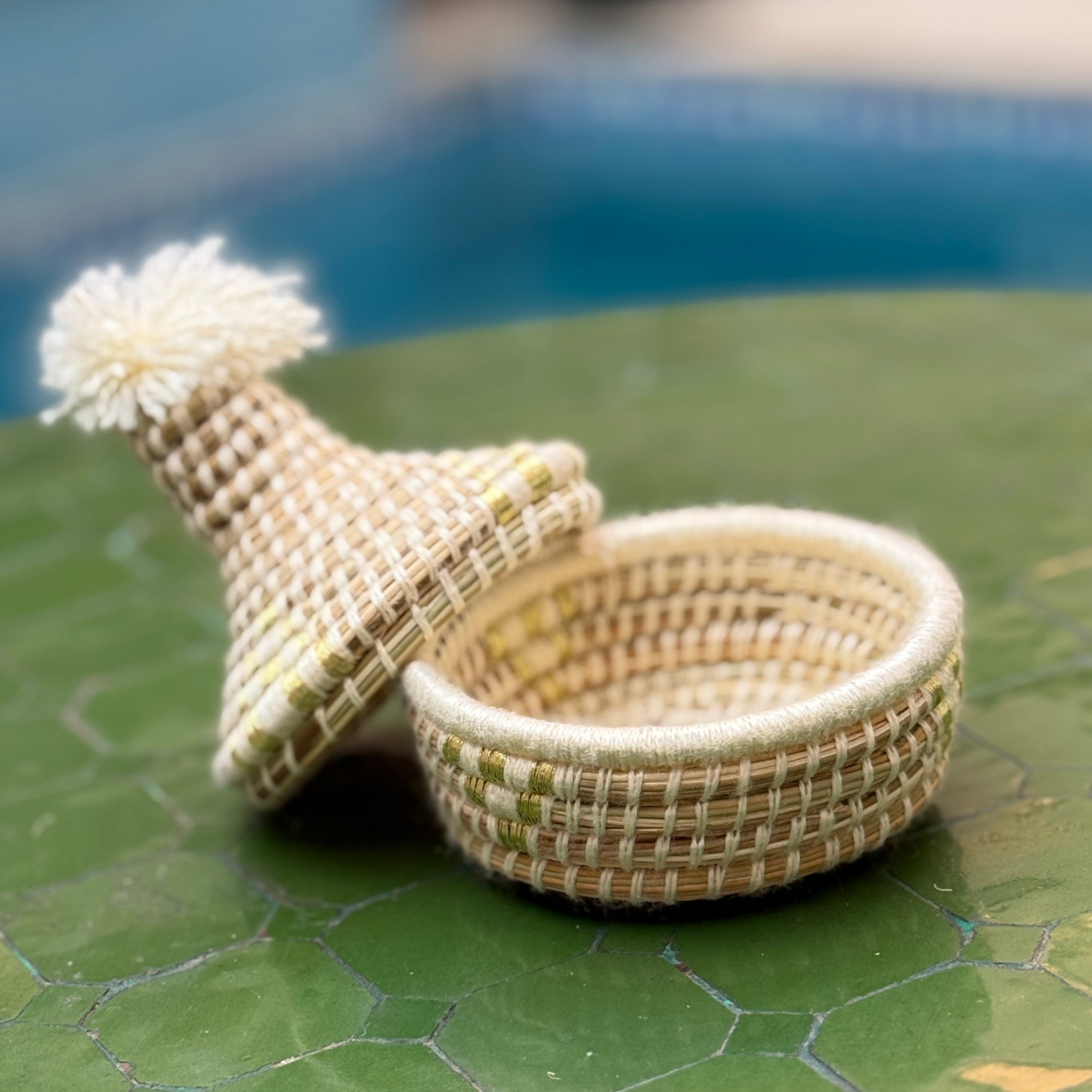 Boîte berbère blanche