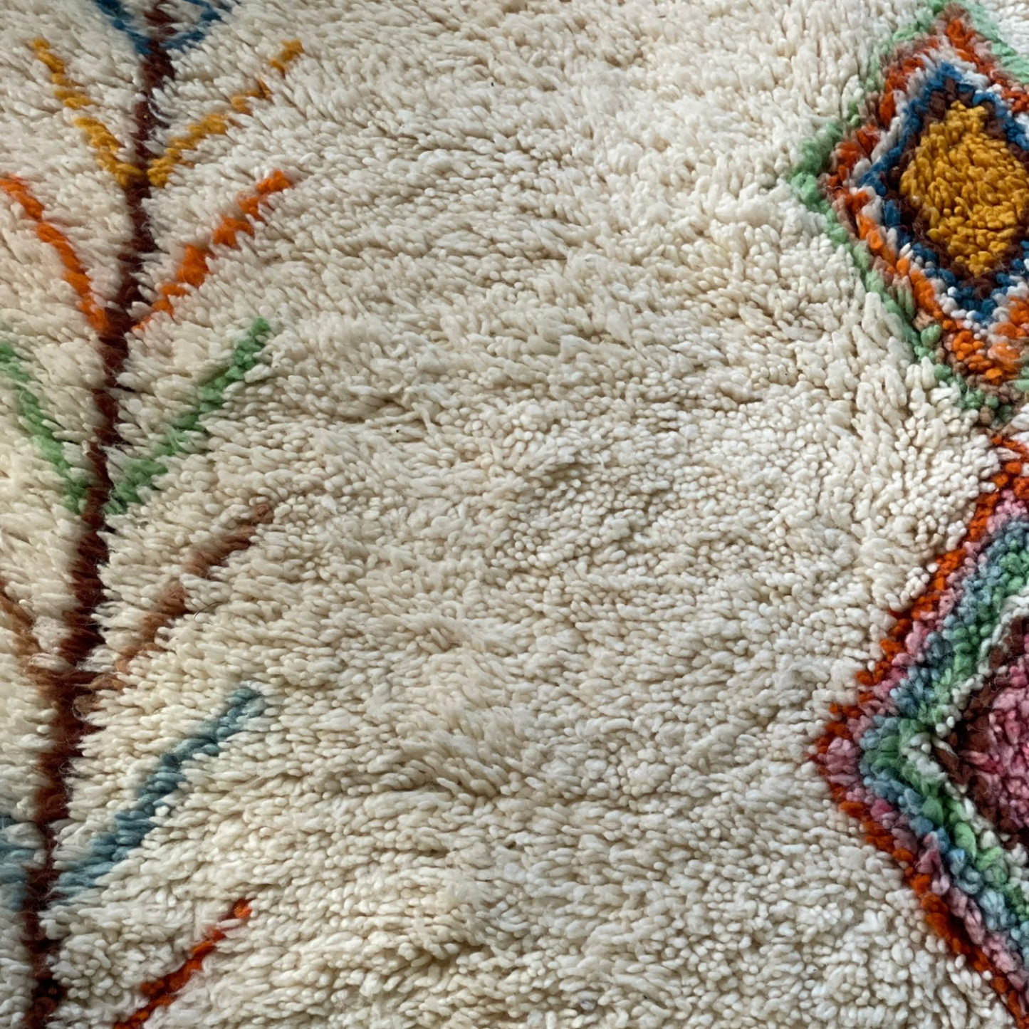 Tapis Azilal losanges colorés - A318