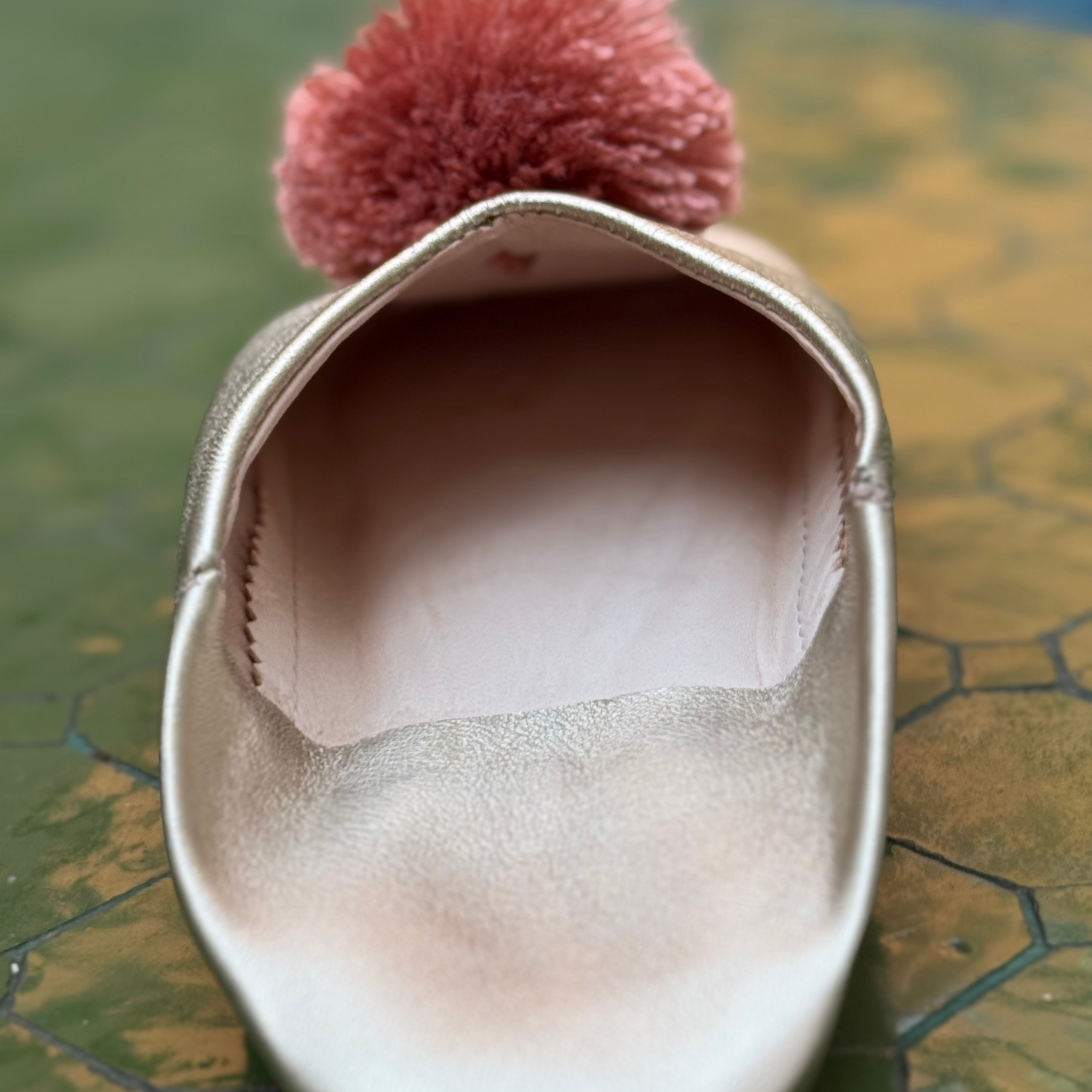 Babouche cuir