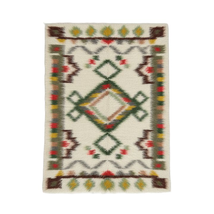 Le tapis laine reversible coloré - C414