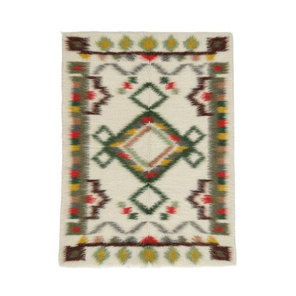 Le tapis laine reversible coloré - C414