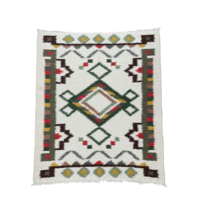 Le tapis laine reversible coloré - C414