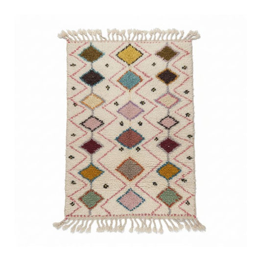 Tapis Azilal losanges colorés - A311