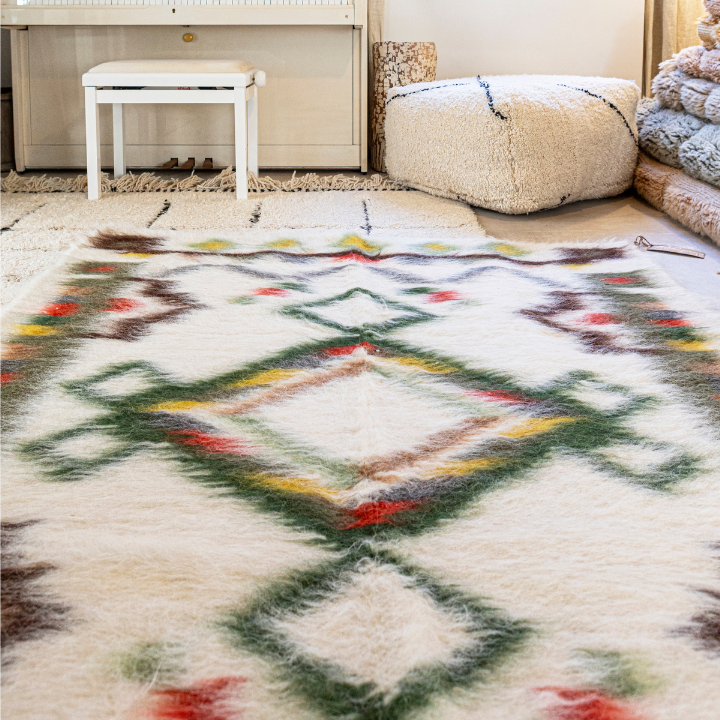 Wool carpet No. C414