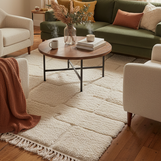 Tapis Beni Ouarain - Cloud