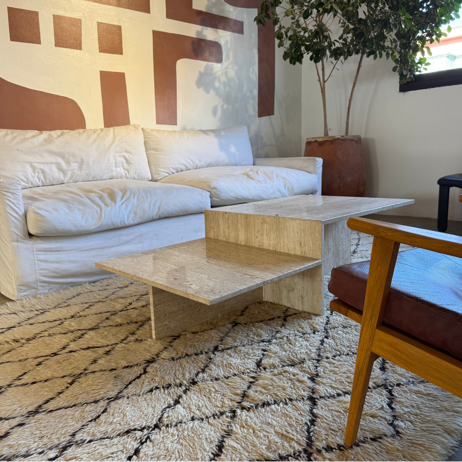 tapis laine salon