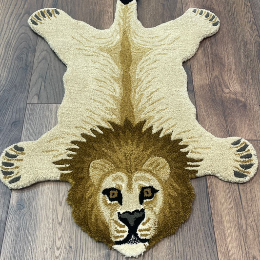 Tapis lion enfant