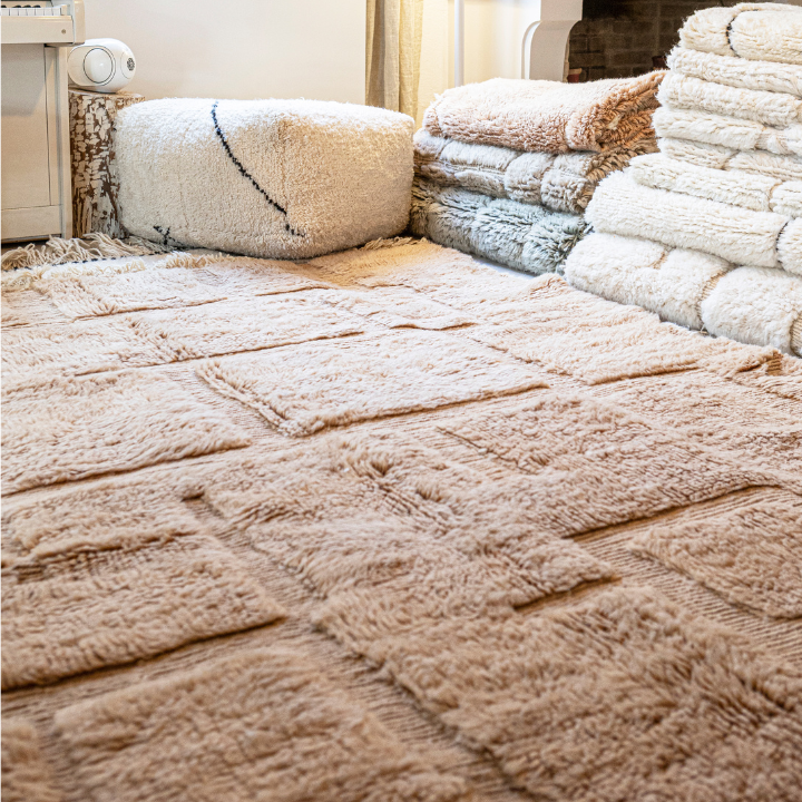 Tapis marocain 100% laine 
