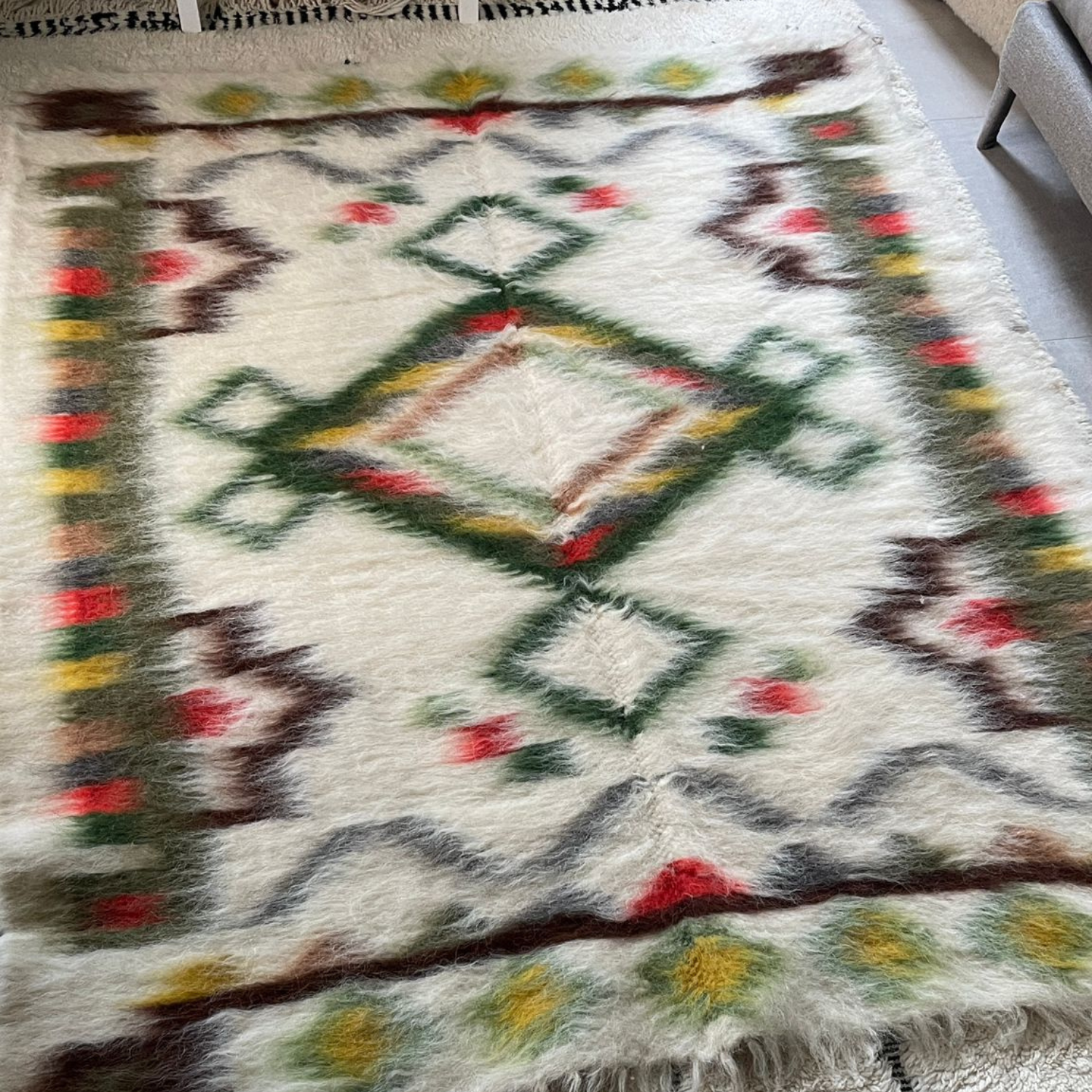 tapis laine doux