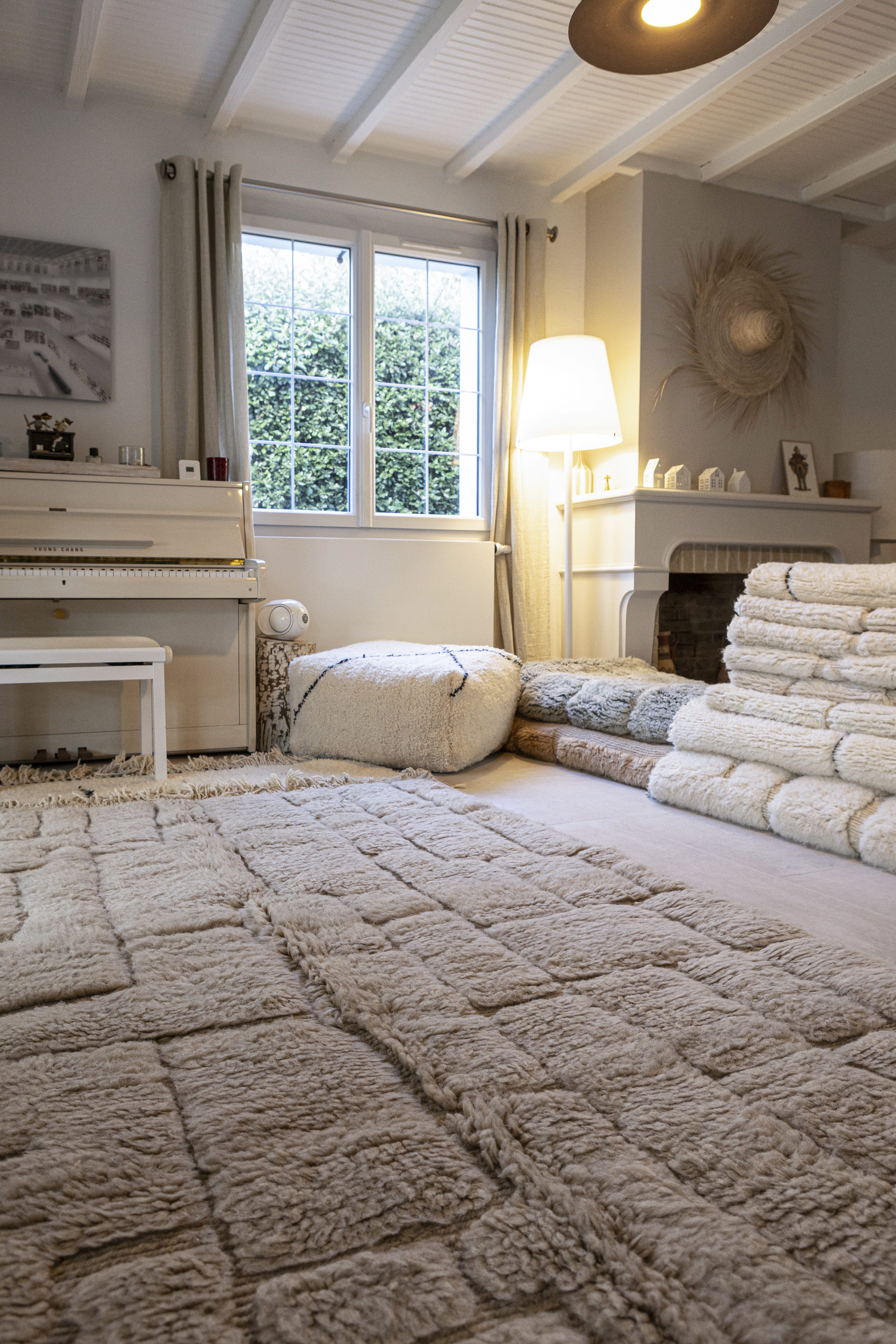 Tapis marocain 100% laine