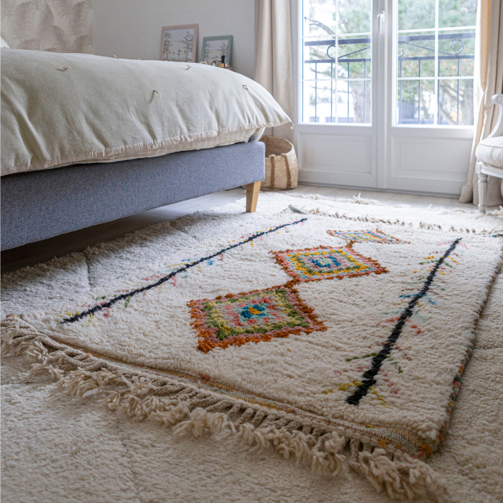 Tapis azilal motif berbere