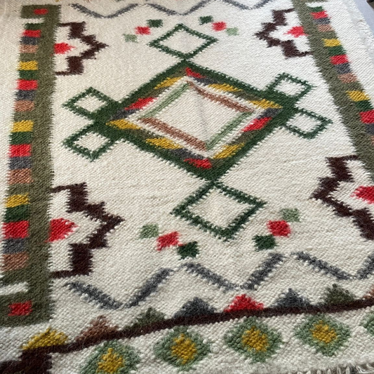 tapis laine couleur 